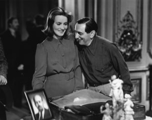 Garbo and Lubitsch on the set of Ninotchka